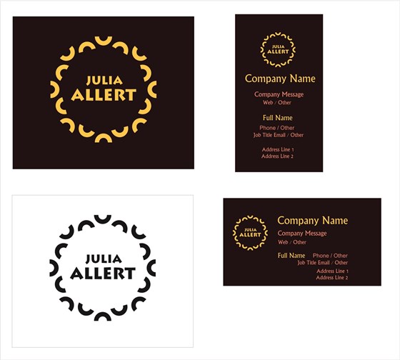 Логотипы: Julia Allert